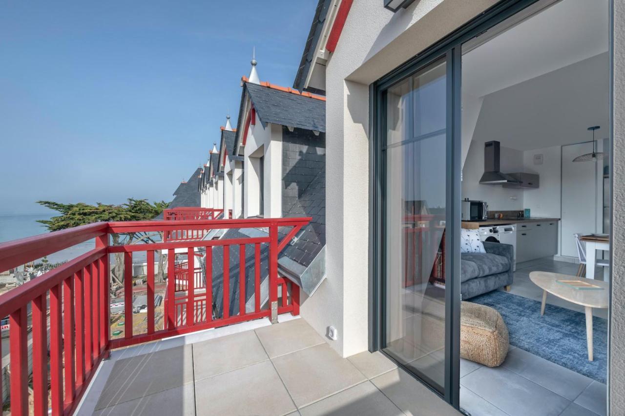 Sejour Pour 6 Face A La Grande Plage De Pleneuf Exteriér fotografie